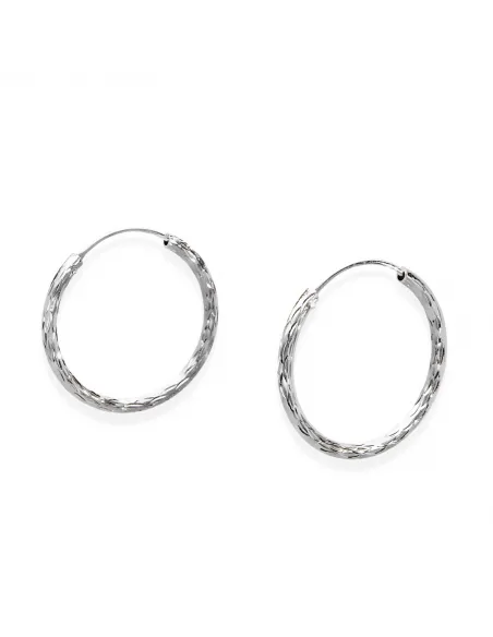 Srebrne Kolczyki - Koła