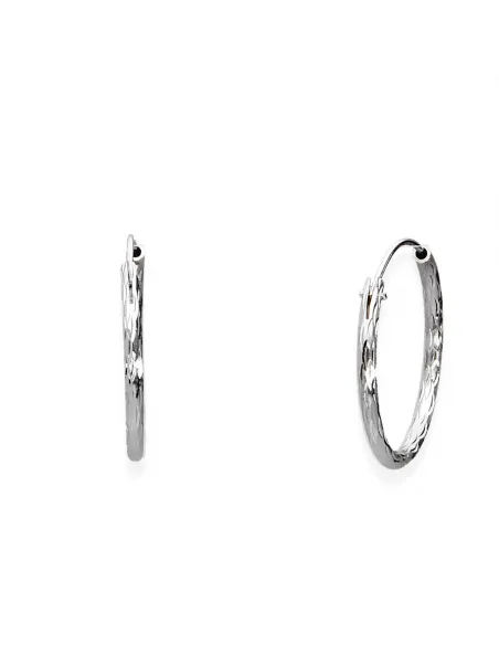 Srebrne Kolczyki - Koła