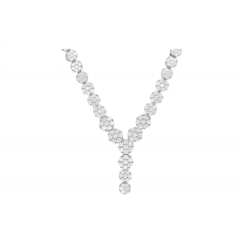 Srebrny komplet z cyrkoniami