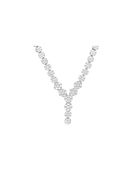 Srebrny komplet z cyrkoniami