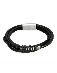 Męska Bransoletka STAL CHIRURGICZNA Rzemyki