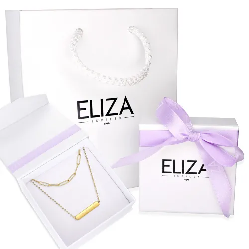 Naszyjnik STAL CHIRURGICZNA Podwójny Z Blaszką