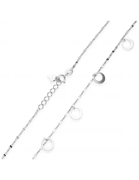 Srebrny Naszyjnik Celebrytkia Balszki