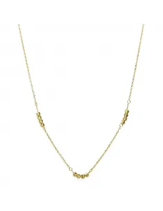 Pozłacany Naszyjnik Z Kuleczkami