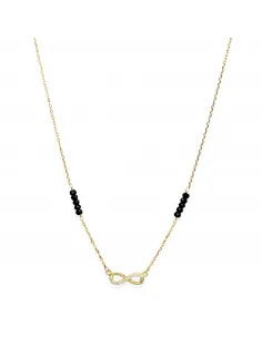 Pozłacany Naszyjnik - Nieskończoność