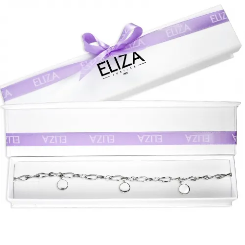 Srebrna Bransoletka - Zawieszki Blaszki