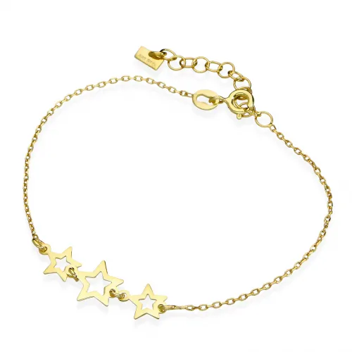 Pozłacana Bransoletka Gwiazdki