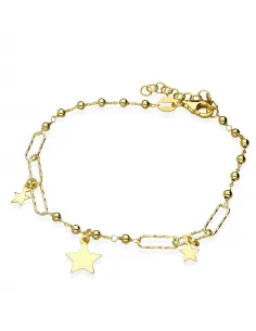 Pozłacana Bransoletka Gwiazdki