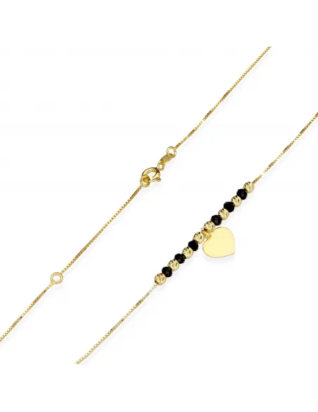 Pozłacany Naszyjnik Serce