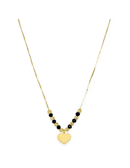 Pozłacany Naszyjnik Serce