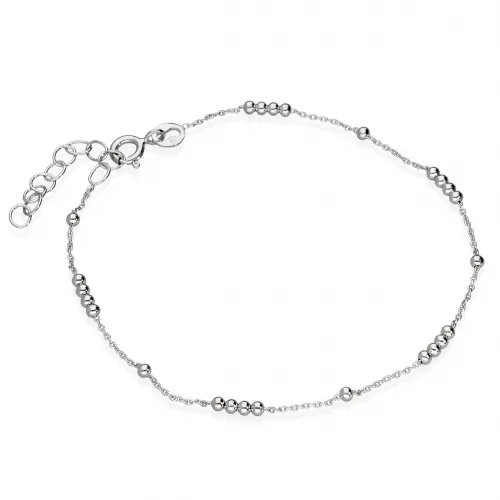 Srebrna Bransoletka - Kuleczki