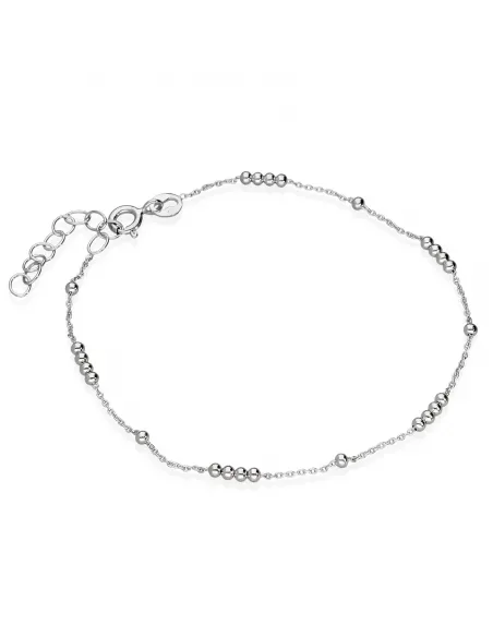 Srebrna Bransoletka - Kuleczki