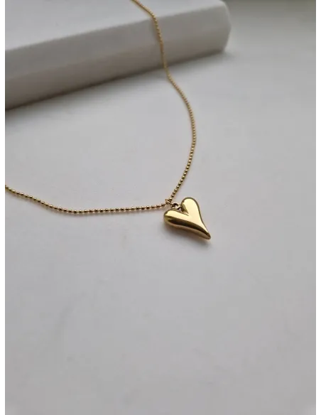 Naszyjnik STAL CHIRURGICZNA Serce