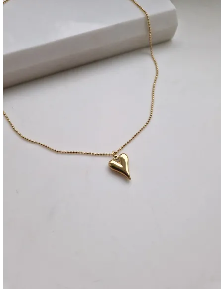 Naszyjnik STAL CHIRURGICZNA Serce