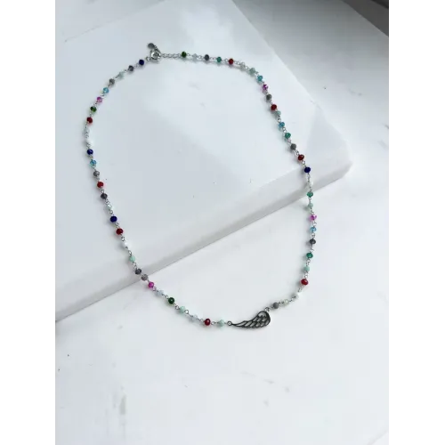 Srebrny Naszyjnik - Skrzydełko