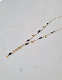 Naszyjnik STAL CHIRURGICZNA Gwiazdki