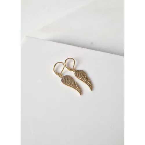 Kolczyki STAL CHIRURGICZNA Skrzydła