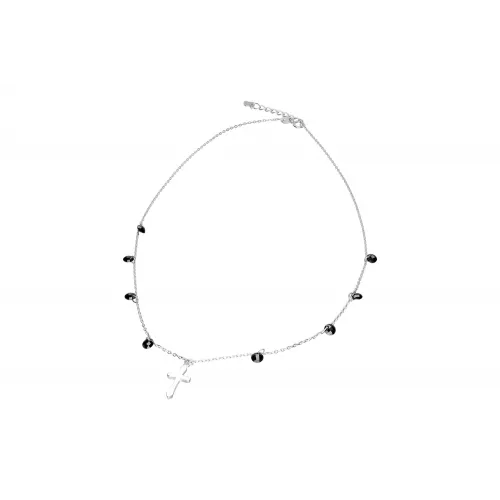 Srebrny naszyjnik - krzyżyk