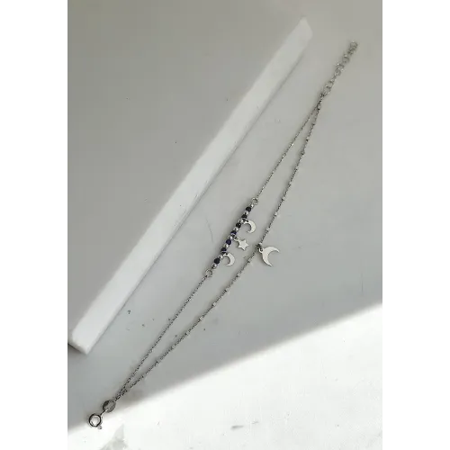 srebrna-bransoletka-ksiezyce-i-gwiazdki