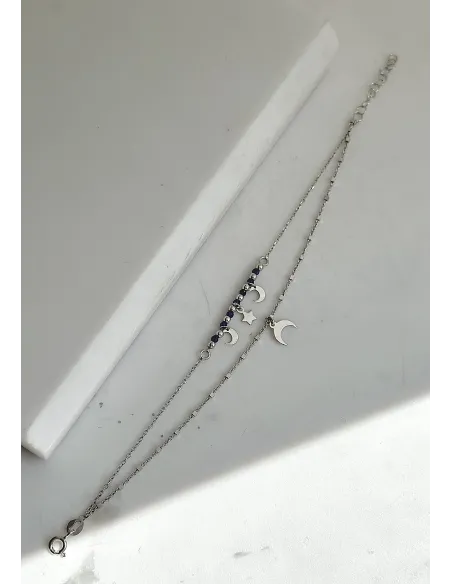 srebrna-bransoletka-ksiezyce-i-gwiazdki