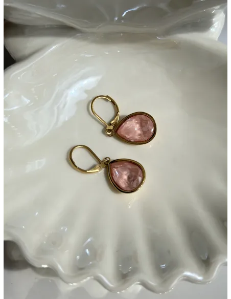 kolczyki-stal-chirurgiczna-swarovski-lezki-rozowe