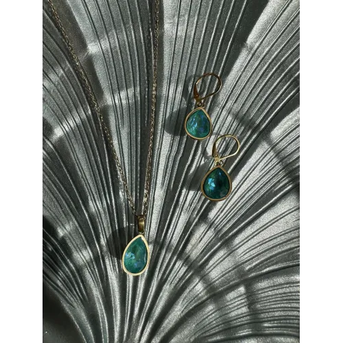 naszyjnik-stal-chirurgiczna-swarovski-lezka-turkusowa