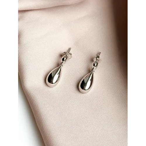 srebrne-kolczyki-lezkikrople-gladkie-wiszace