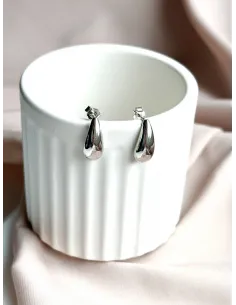 srebrne-kolczyki-lezkikrople-gladkie 2