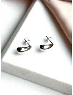 srebrne-kolczyki-lezkikrople-gladkie