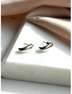 srebrne-kolczyki-lezkikrople-gladkie