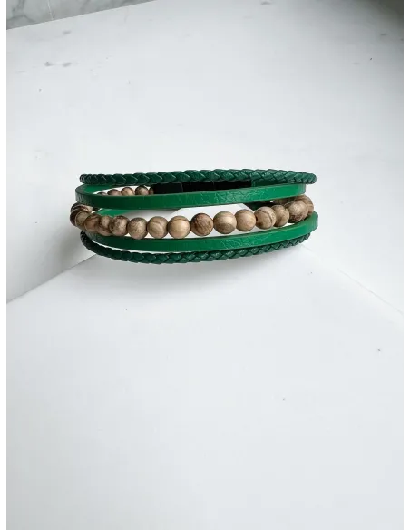 meska-bransoletka-stal-chirurgiczna-skorzana-z-brazowymi-kamieniami