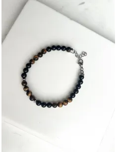 meska-bransoletka-kamienie-naturalne-obsydiantygrysie-oko 2