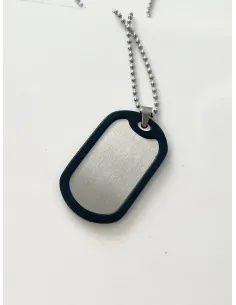 naszyjnik-meski-stal-chirurgiczna-niesmiertelnik-srebrny-w-czarnej-oprawie 2