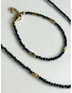 bransoletka-kamienie-naturalne-szafir-ze-zlota-przekladka 2