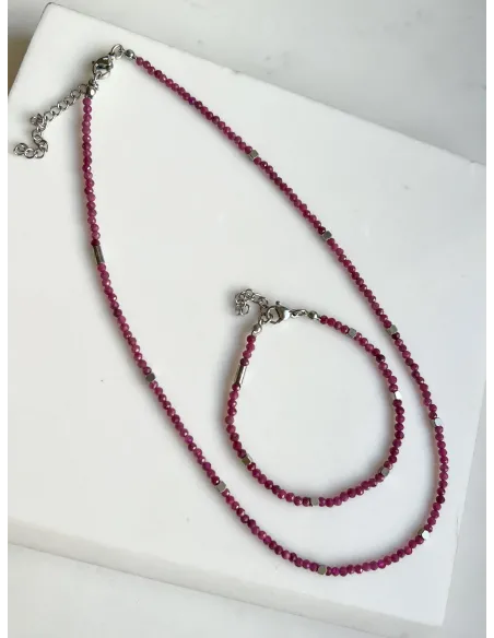 naszyjnik-kamienie-naturalne-rubin-ze-srebrna-przekladka