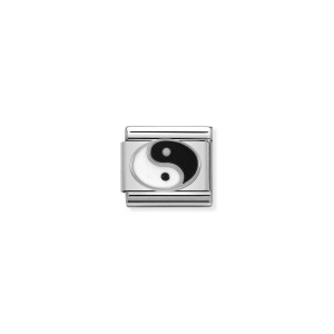 Composable Silver Ying Yang...