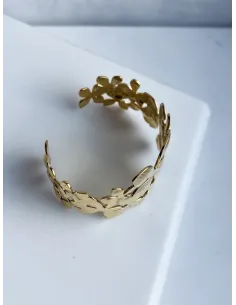 bransoletka-stal-chirurgiczna-sztywna-kwiaty 2