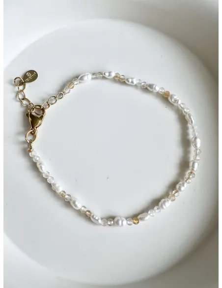 bransoletka-kamienie-naturalne-cytryn-perla-naturalna