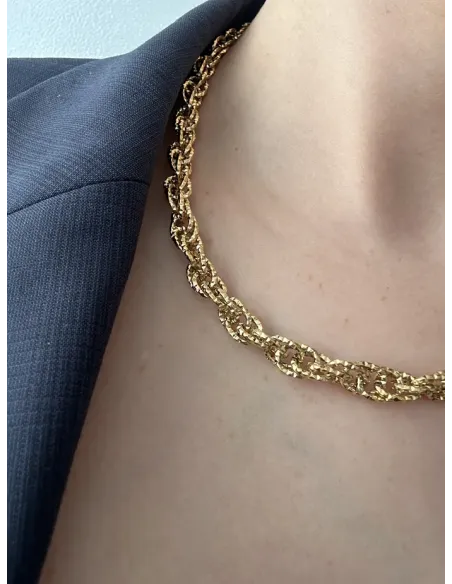 naszyjnik-stal-chirurgiczna-zloty-lancuch